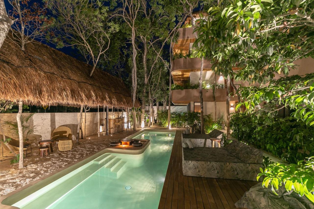 Zereno Tulum Beach Club Access Exteriör bild