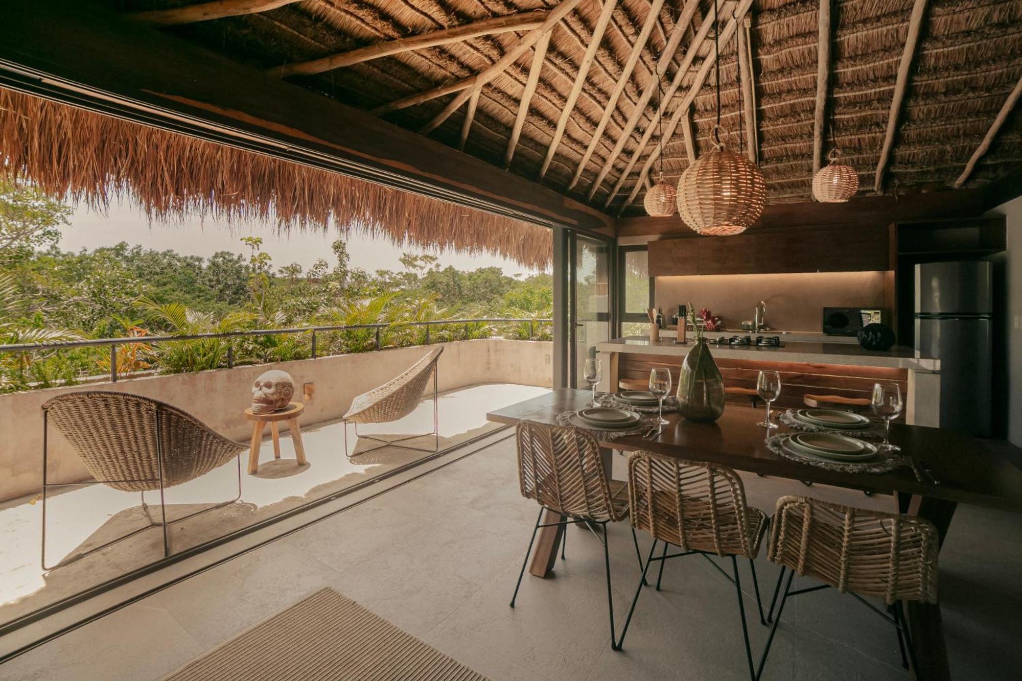 Zereno Tulum Beach Club Access Exteriör bild