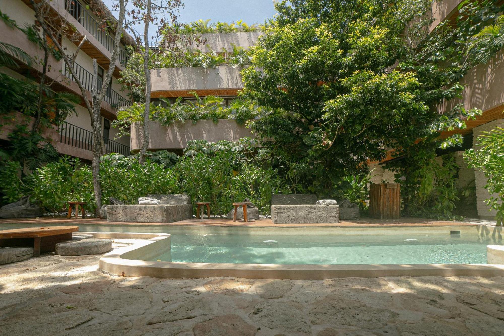 Zereno Tulum Beach Club Access Exteriör bild